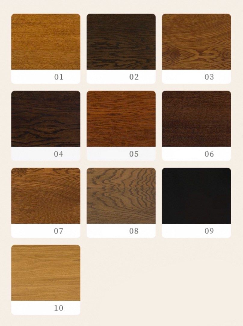 JURVA Modern Solid Wood Round Coffee Table
