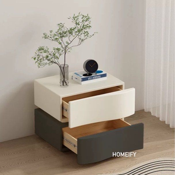 JUSTIN Modern LED Bedside Table