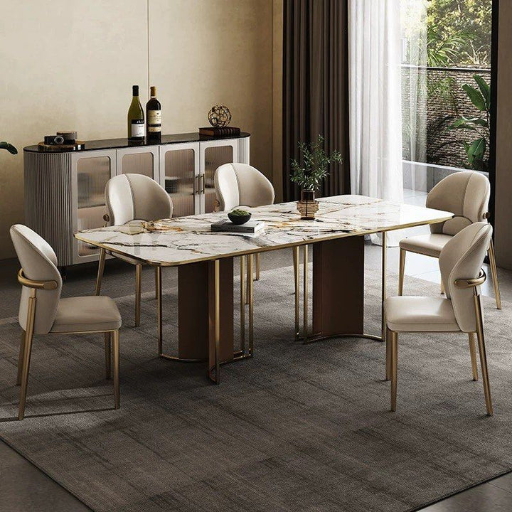 LOFI Modern Leather Dining Chair