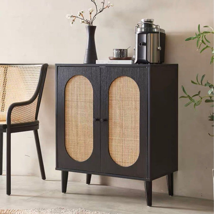 MESTRO Rustic Rattan Sideboard
