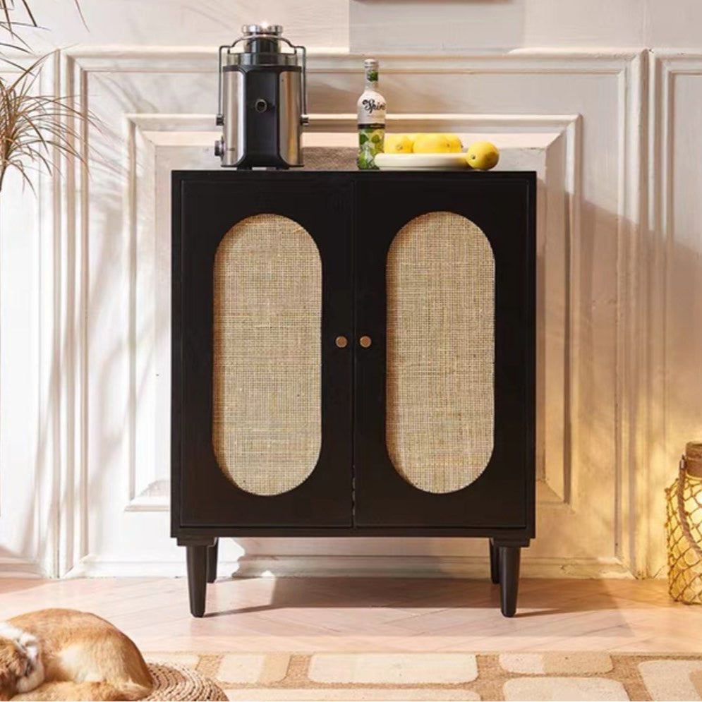 MESTRO Rustic Rattan Sideboard