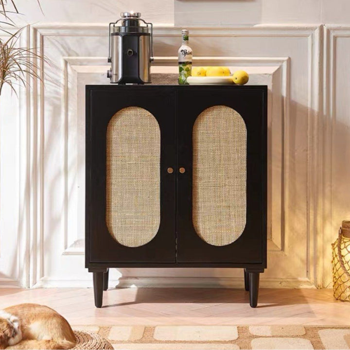 MESTRO Rustic Rattan Sideboard