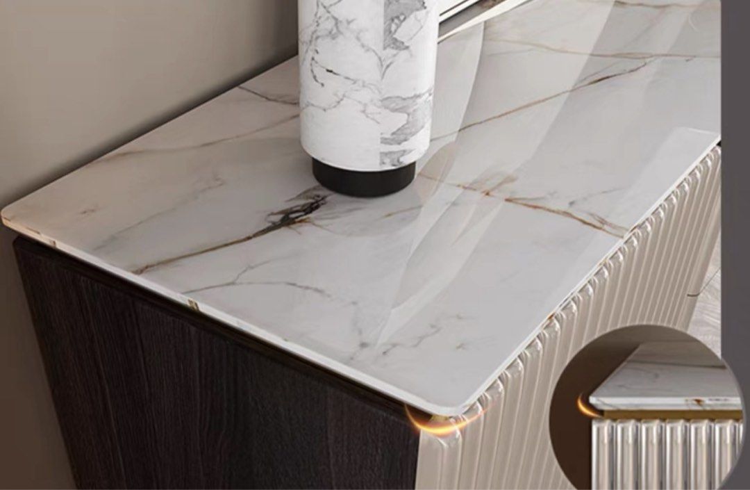 KEMP Modern Sintered Stone Slim Sideboard