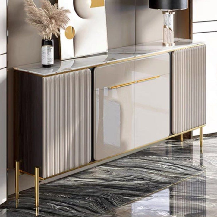 KEMP Modern Sintered Stone Slim Sideboard