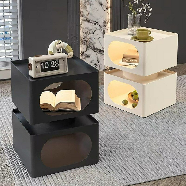 HALLECK Modern LED Side Table