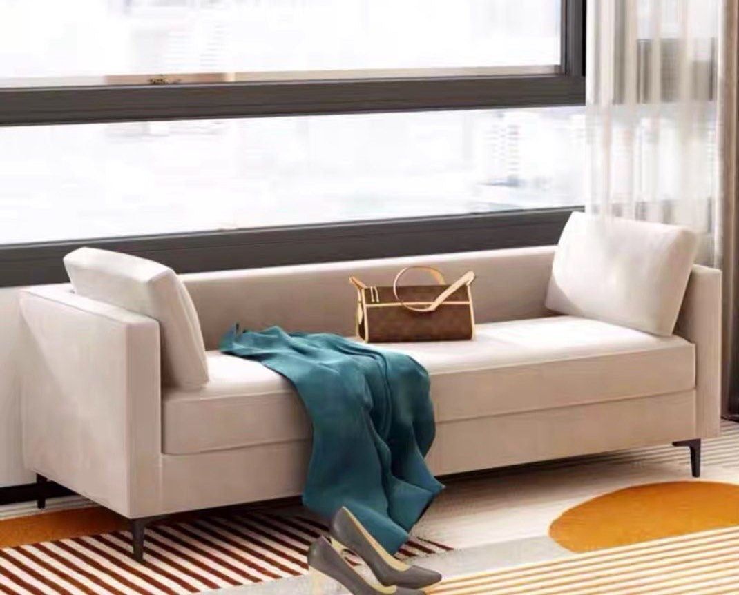 KEATON Modern Velvet Bench