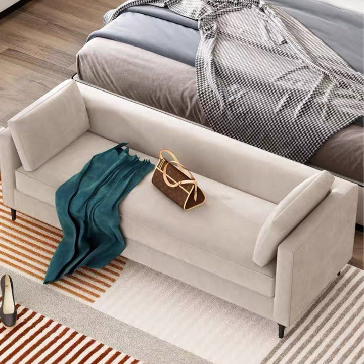 KEATON Modern Velvet Bench