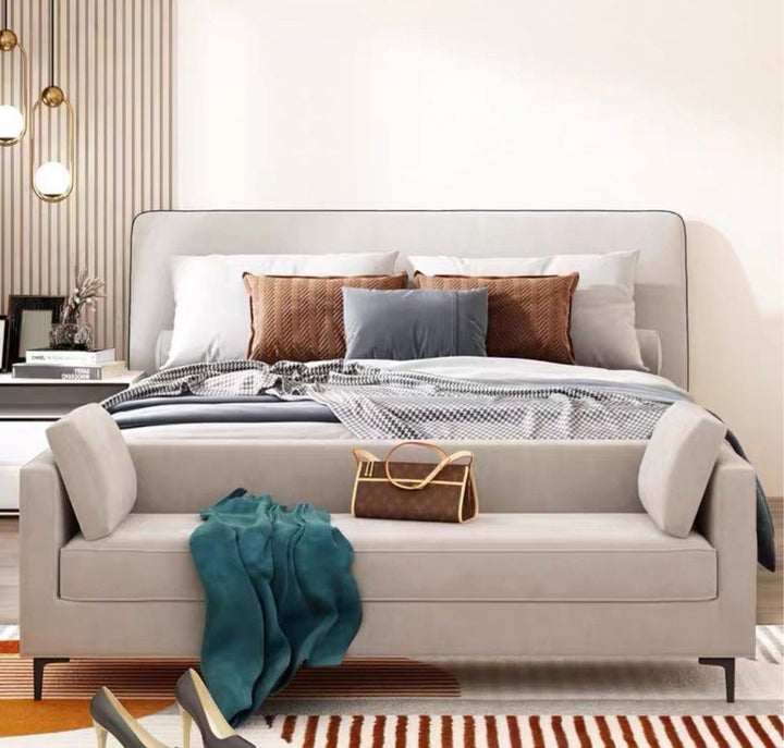 KEATON Modern Velvet Bench