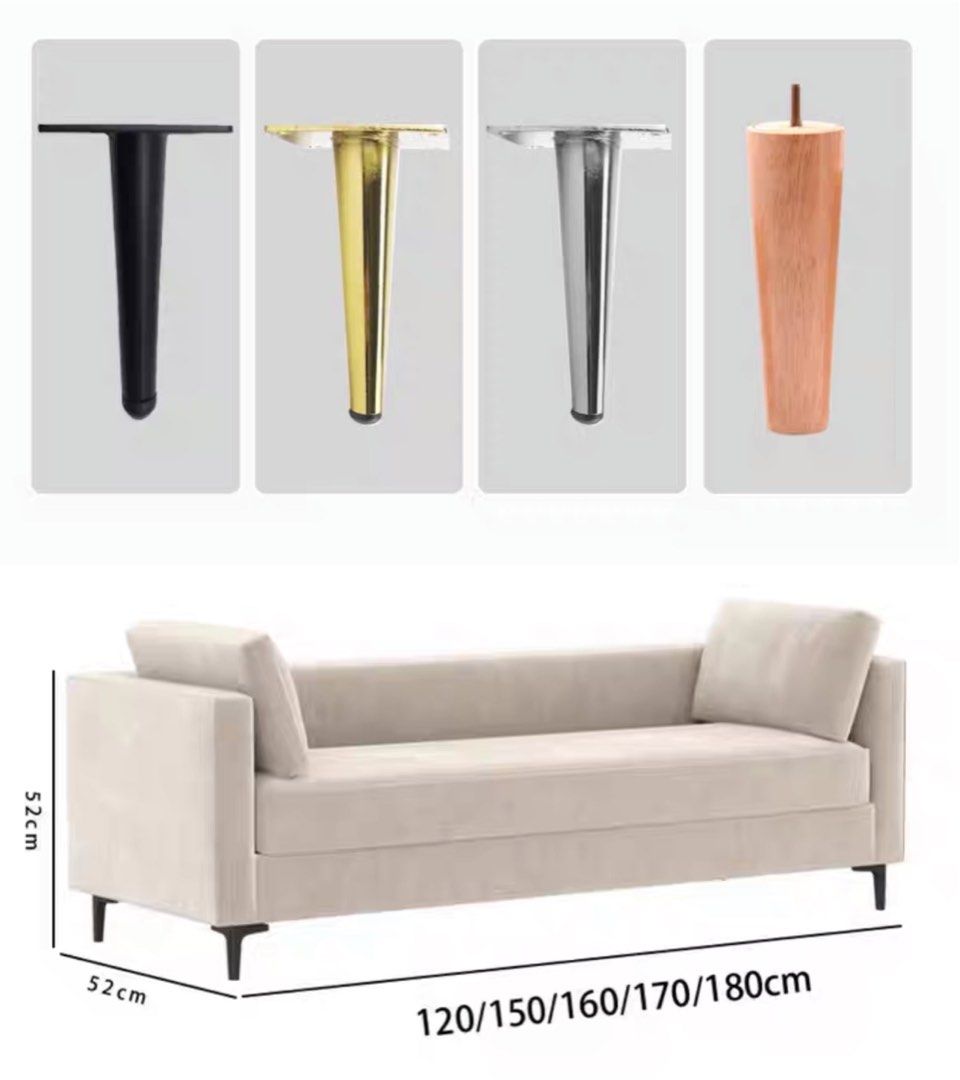 KEATON Modern Velvet Bench