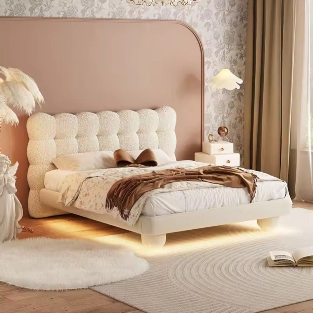 KAGERA Modern Boucle Bedframe