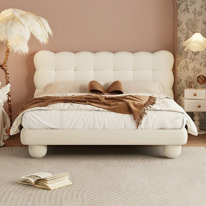 KAGERA Modern Boucle Bedframe