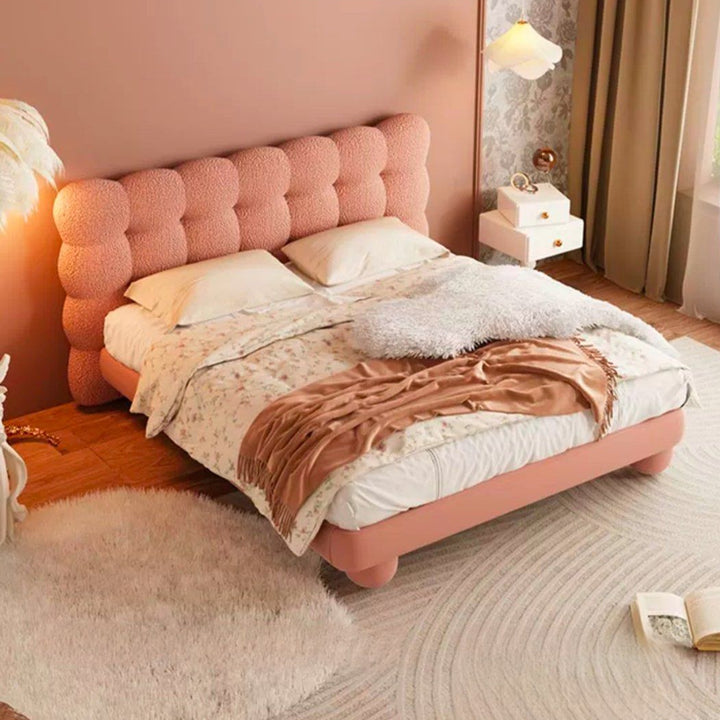 KAGERA Modern Boucle Bedframe