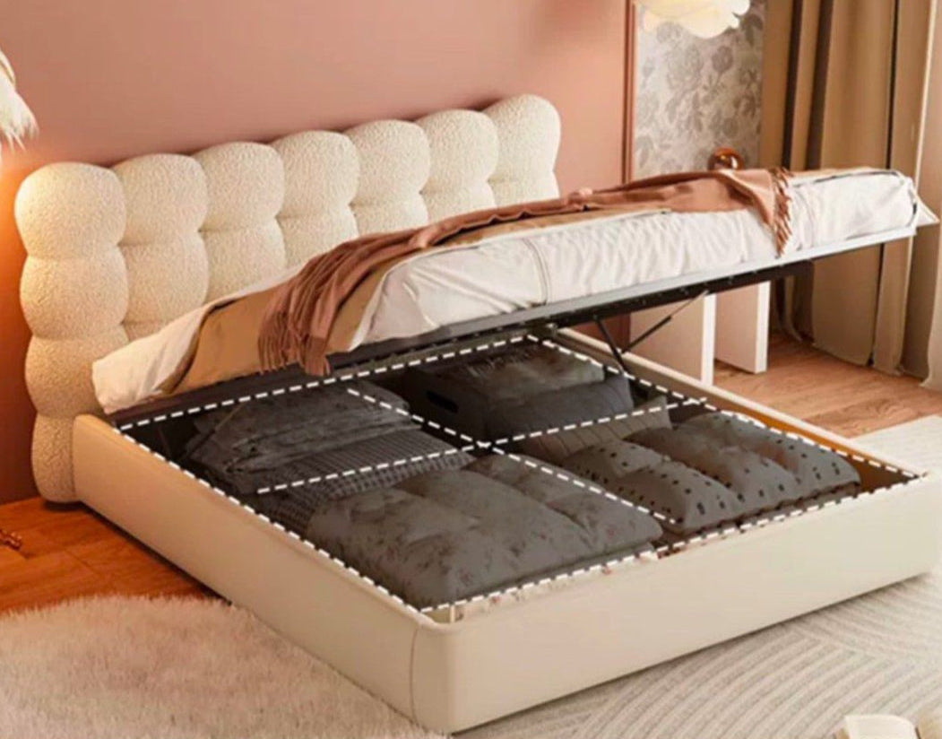 KAGERA Modern Boucle Bedframe