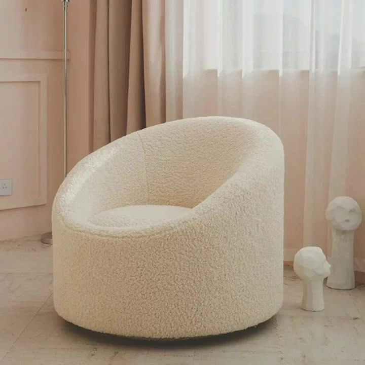 HENRY Japandi Boucle Lounge Chair