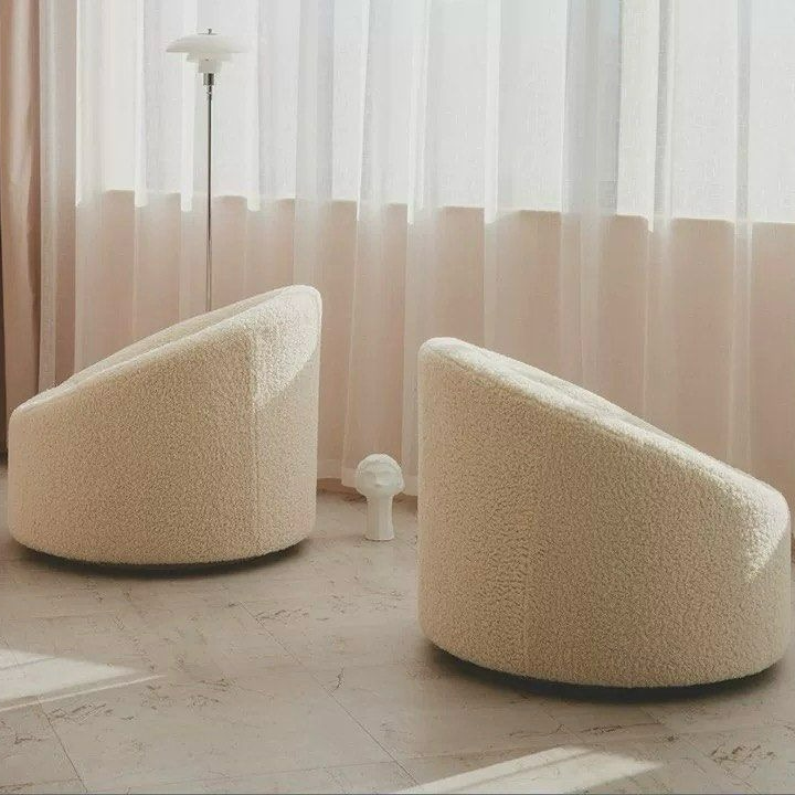 HENRY Japandi Boucle Lounge Chair