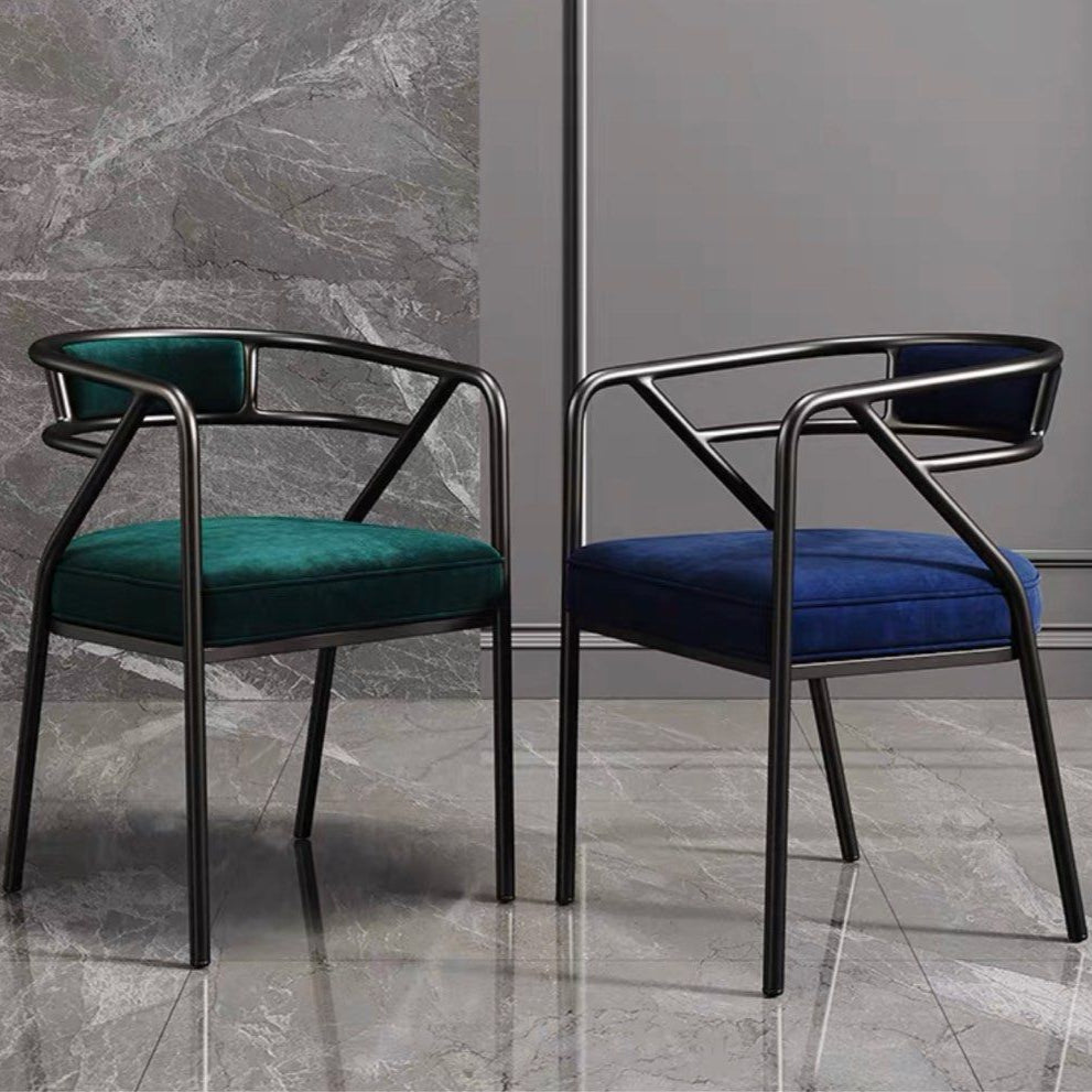 LUKIN Nordic Metal Dining Chair