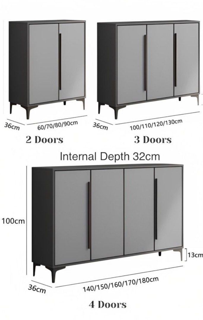 KALEIR Modern Shoe Cabinet