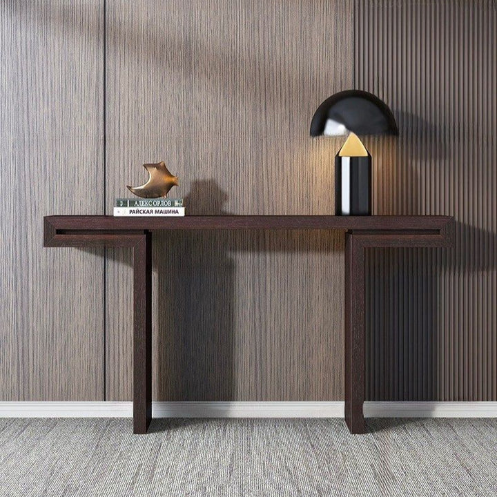 KAIUS Modern Solid Wood Console Table
