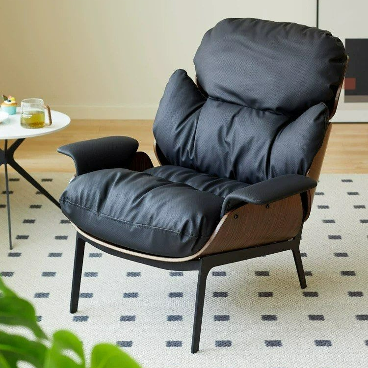 MEGAN Modern Leather Armchair