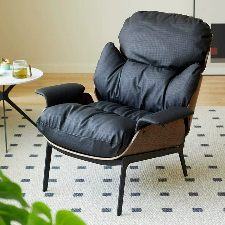 MEGAN Modern Leather Armchair