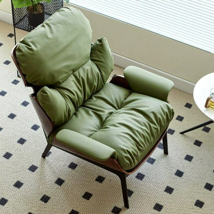 MEGAN Modern Leather Armchair