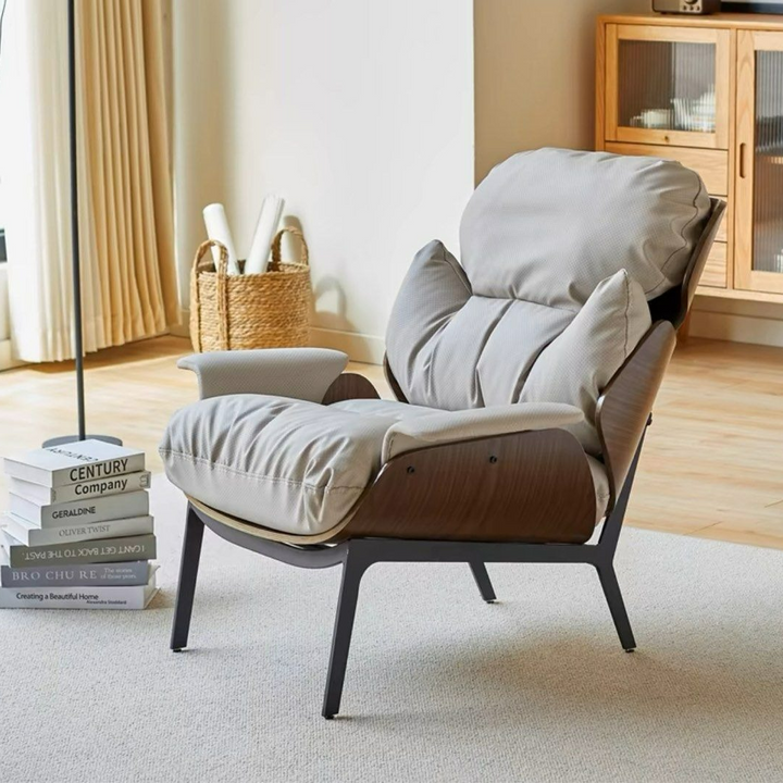 MEGAN Modern Leather Armchair