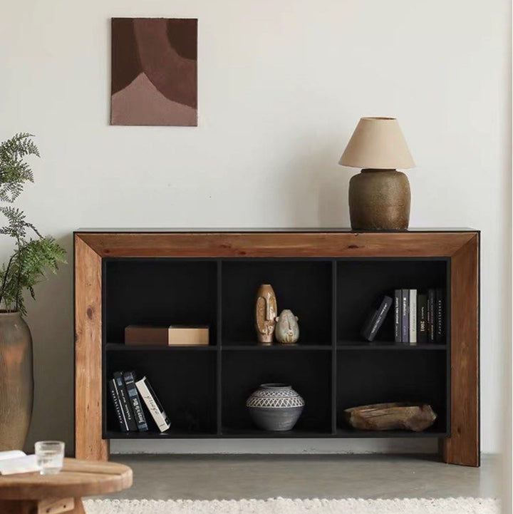 KERARO Modern Ash Wood Sideboard