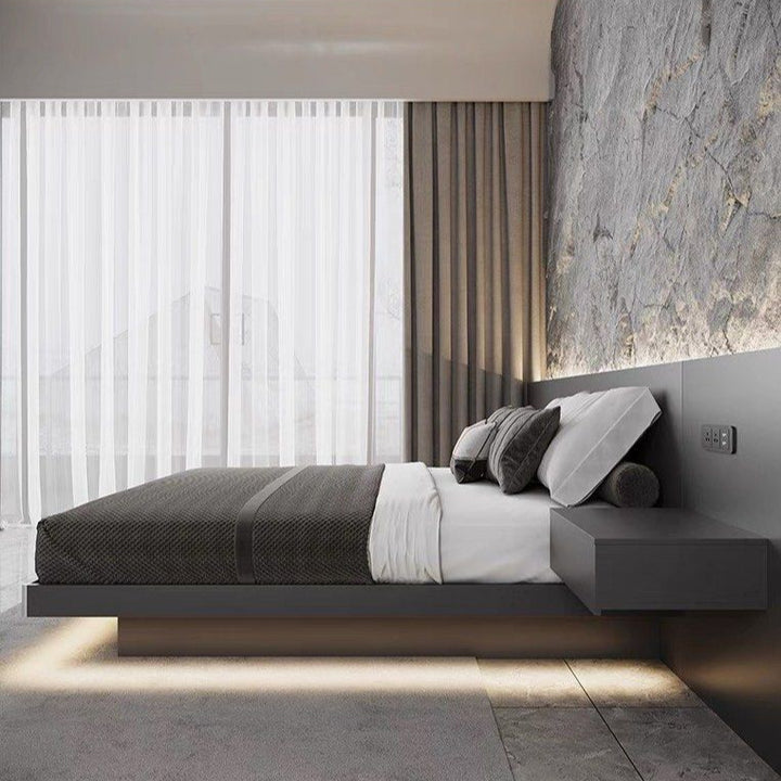 KALVIN Luxurious Floating LED Bedframe