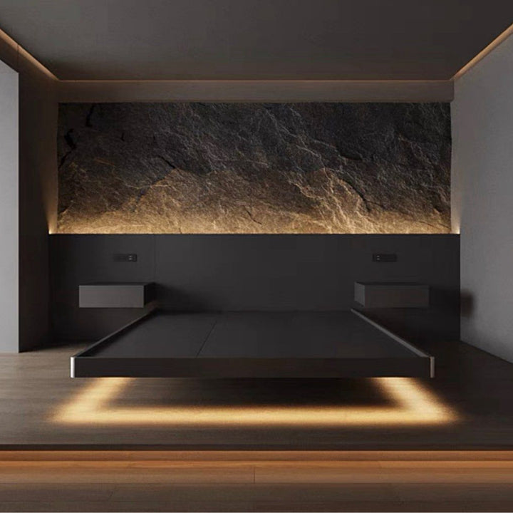 KALVIN Luxurious Floating LED Bedframe