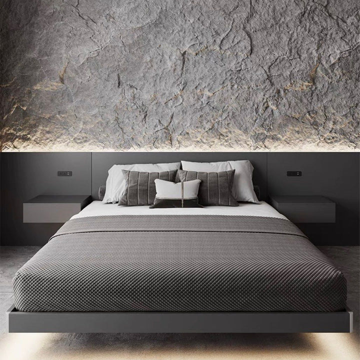 KALVIN Luxurious Floating LED Bedframe