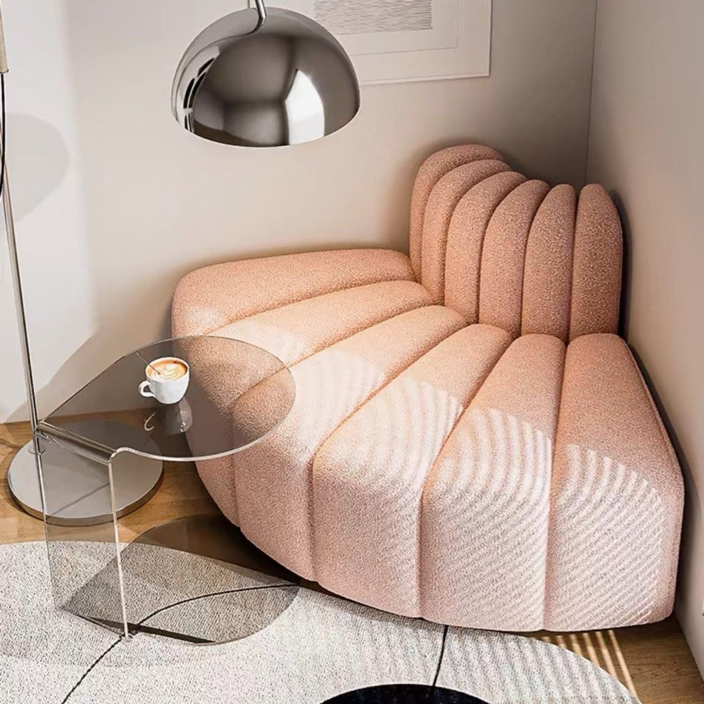 LIAM Japandi Boucle Corner Sofa