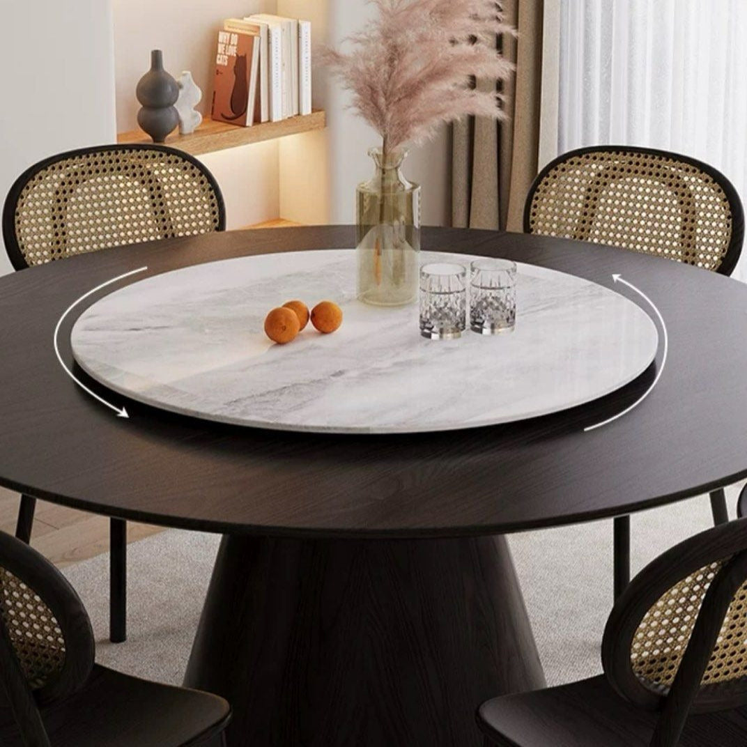 HUNTER Modern Solid Wood Round Dining Table