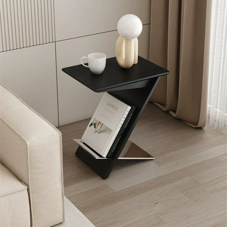 BATTY Modern Solid Wood Side Table