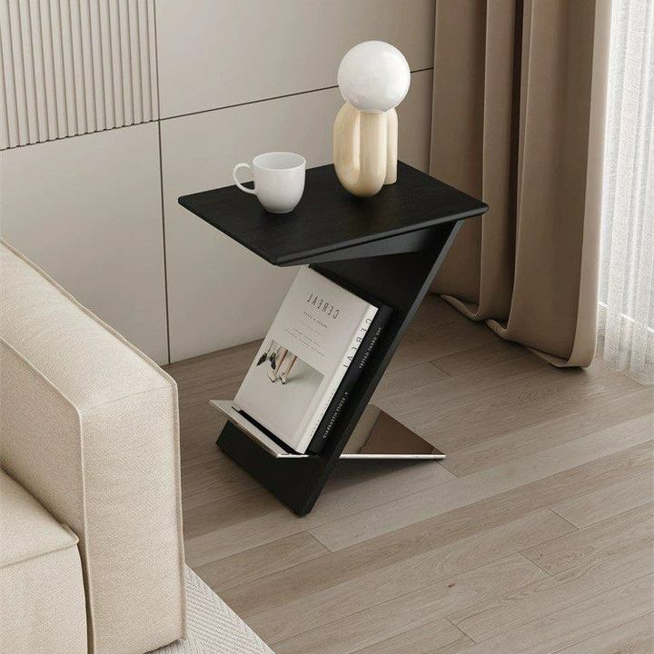 BATTY Modern Solid Wood Side Table