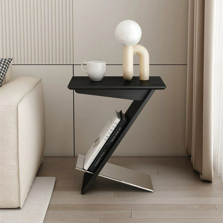BATTY Modern Solid Wood Side Table