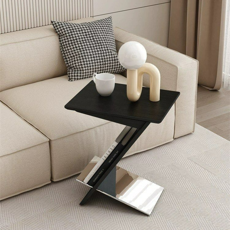 BATTY Modern Solid Wood Side Table