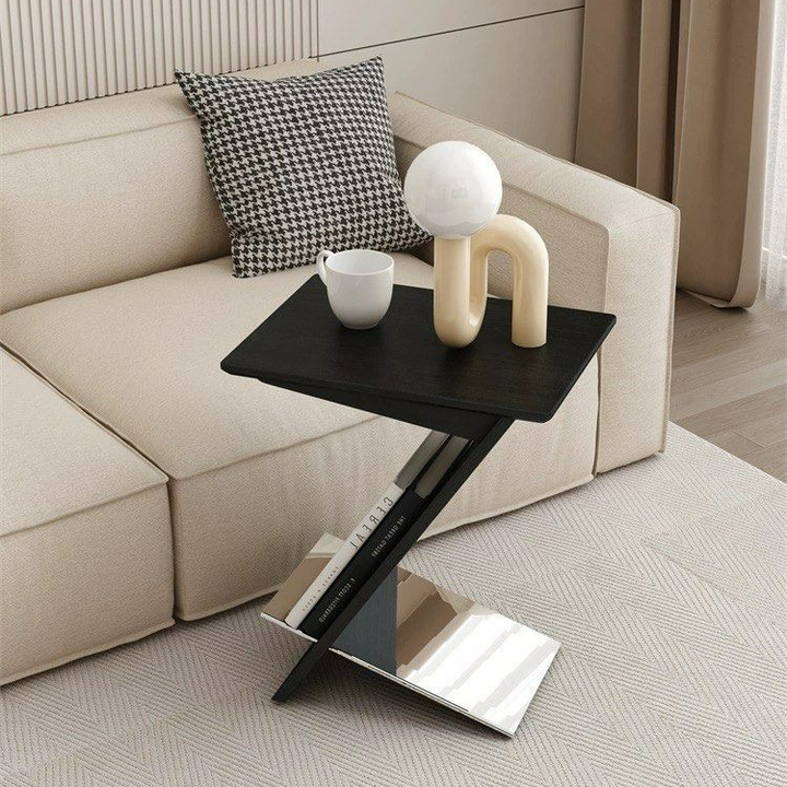 BATTY Modern Solid Wood Side Table
