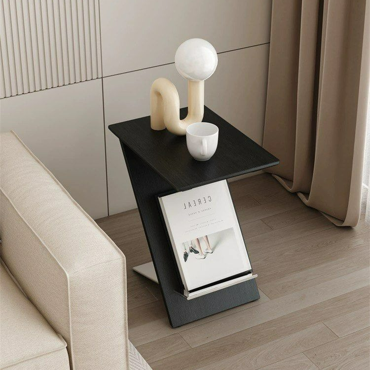 BATTY Modern Solid Wood Side Table