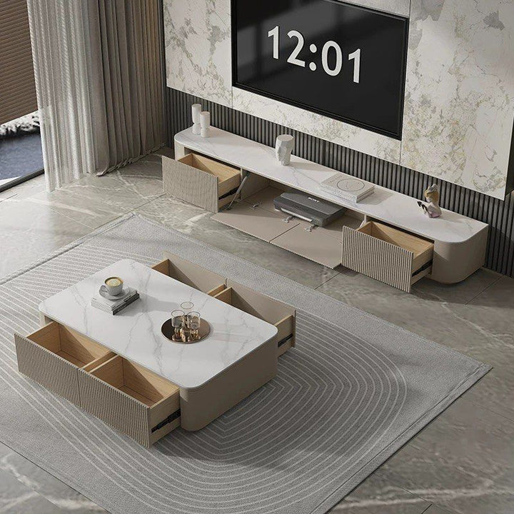 KASSA Modern Sintered Stone TV Console