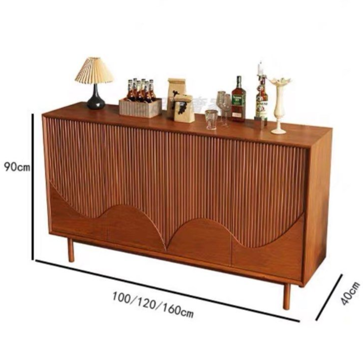NOA Modern Solid Wood Sideboard
