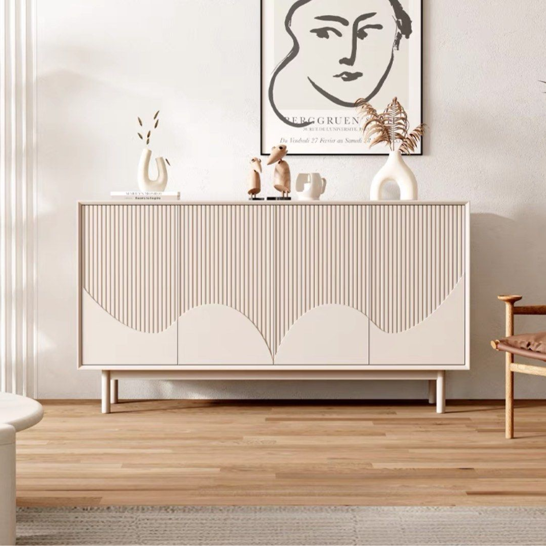 NOA Modern Solid Wood Sideboard