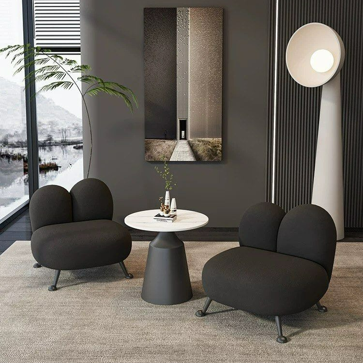 JENNA Modern Velvet Lounge Chair