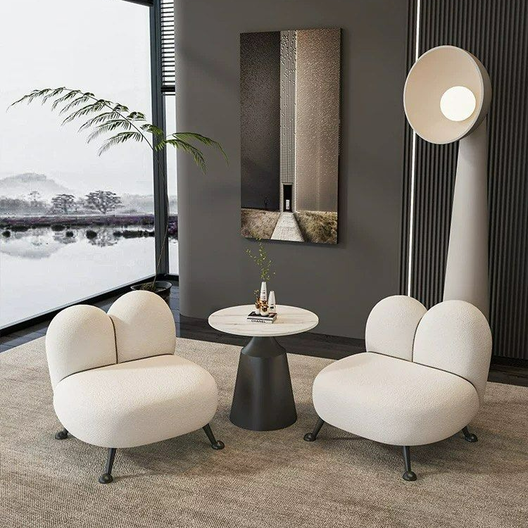 JENNA Modern Velvet Lounge Chair