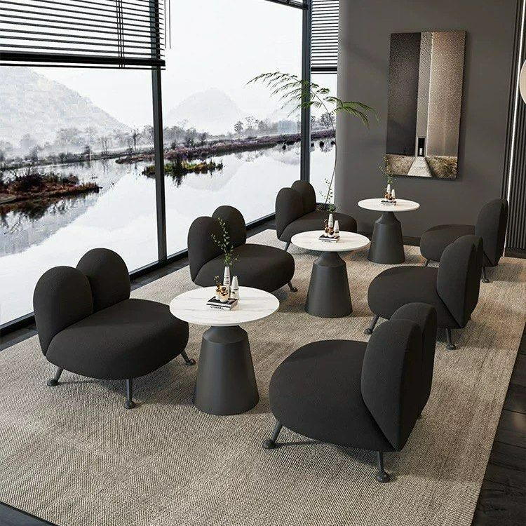 JENNA Modern Velvet Lounge Chair