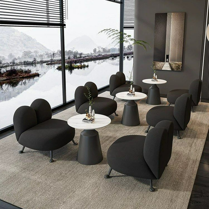 JENNA Modern Velvet Lounge Chair