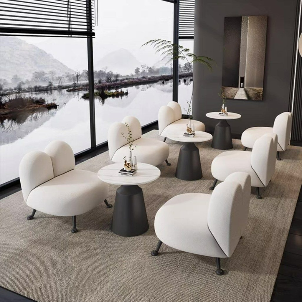 JENNA Modern Velvet Lounge Chair
