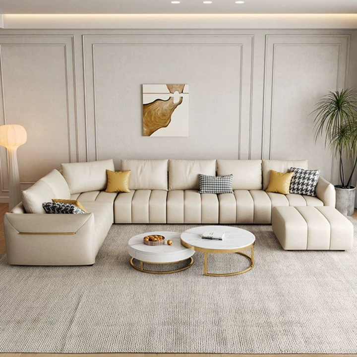 REMARIS Modern Leathaire Sofa