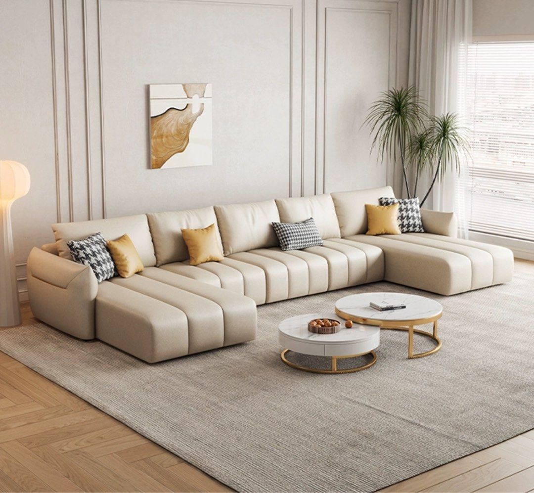 REMARIS Modern Leathaire Sofa