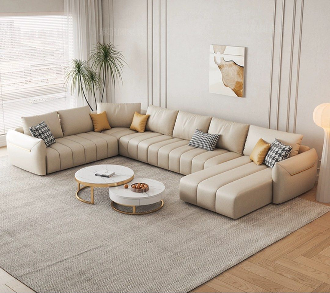 REMARIS Modern Leathaire Sofa