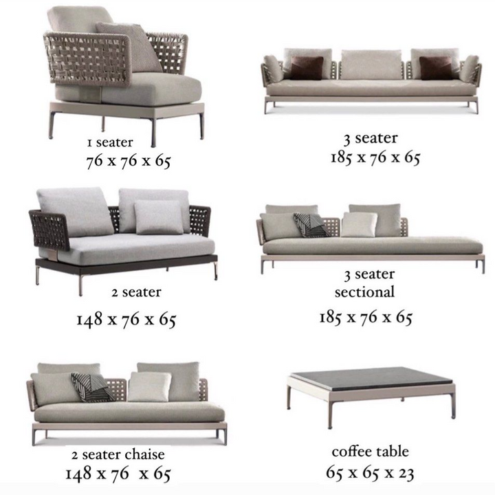 PRISM Modern Outdoor Sofa